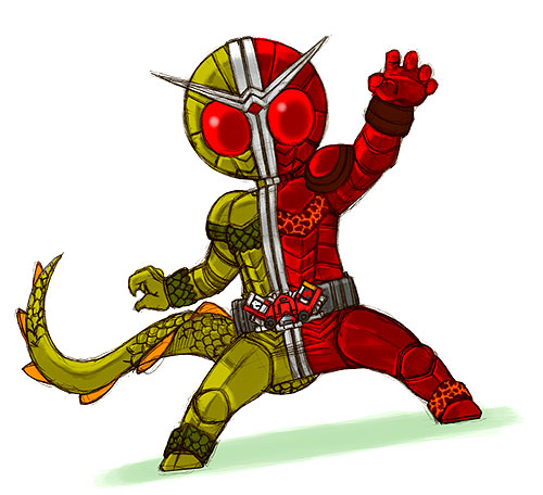 仮面ライダーWティーレックスマグマ